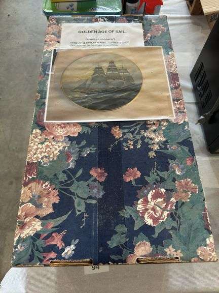 Collector plates, “Golden Age of Sail”