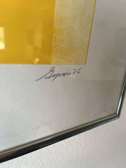 Artist signed 1/1 print