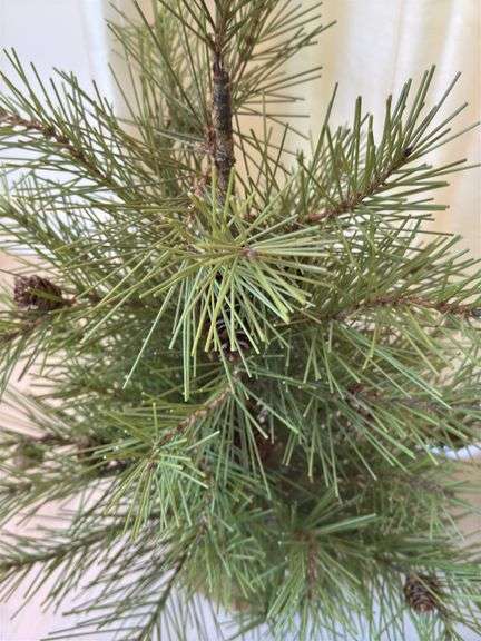 32” artificial pine tree