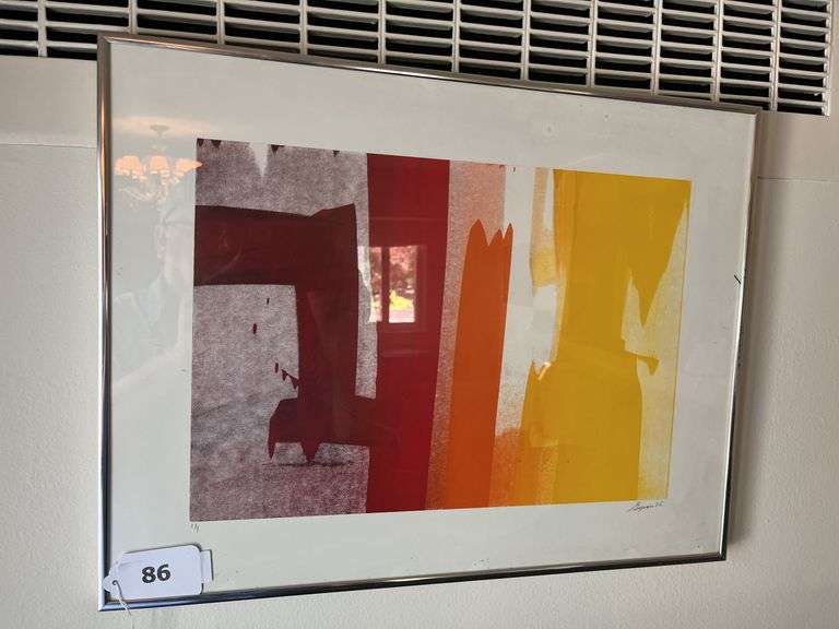 Artist signed 1/1 print
