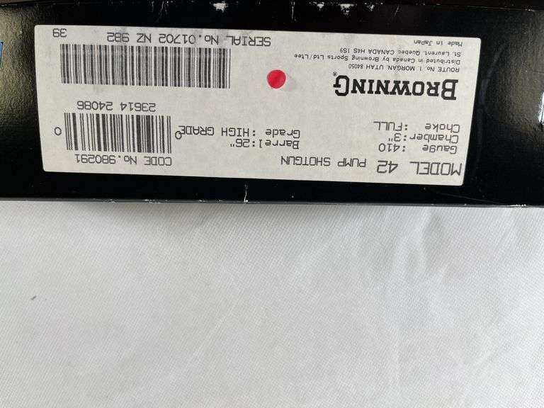 Browning   410  42  D1702