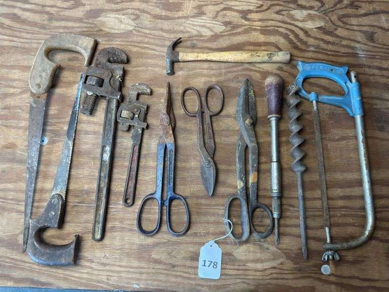 Vintage hand tools