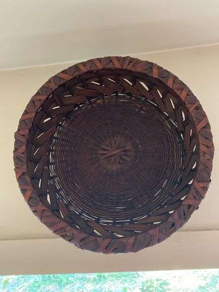 Japanese Ikebana woven baskets