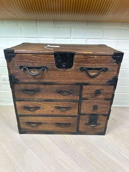 Japanese Tansu Style Chest image
