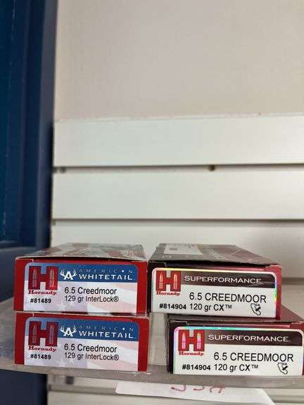 80 rds of Hornady 6.5 creedmoor