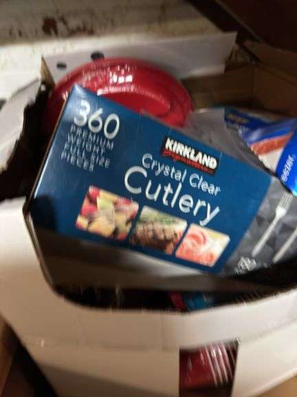 Magic chef refrigerator ( working condition unknown, but in good shape) in basement box of plastic ware