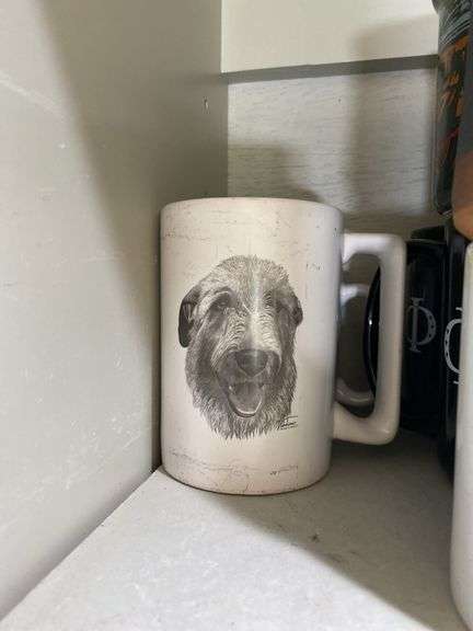 Assorted coffee mugs