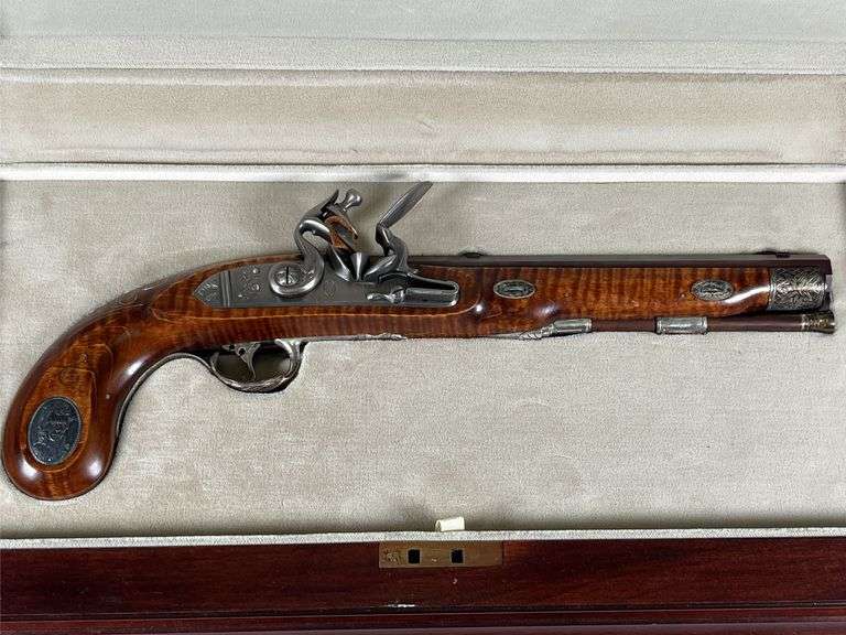 Andrew Jackson Commemorative Pistol #40/1,500, Sterling Silver Edition