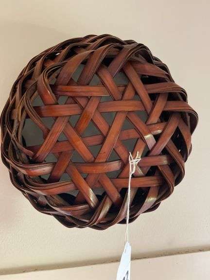 Japanese Ikebana woven baskets