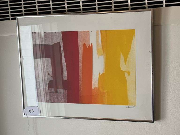 Artist signed 1/1 print