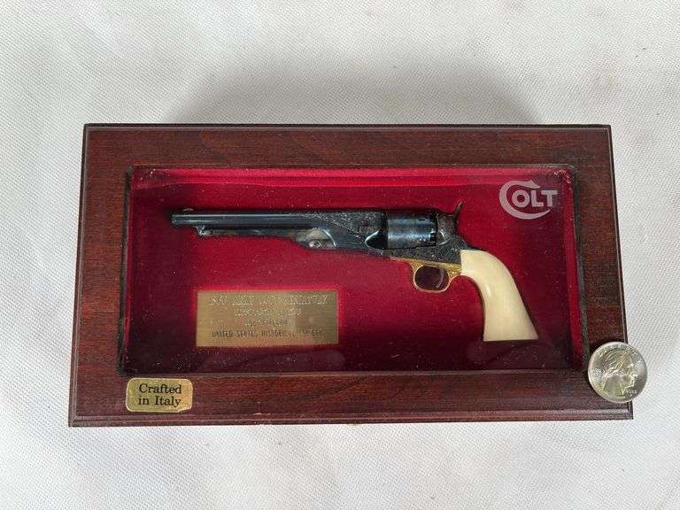 1860 Army Colt Miniature, Presidential Edition, United States Historical Society