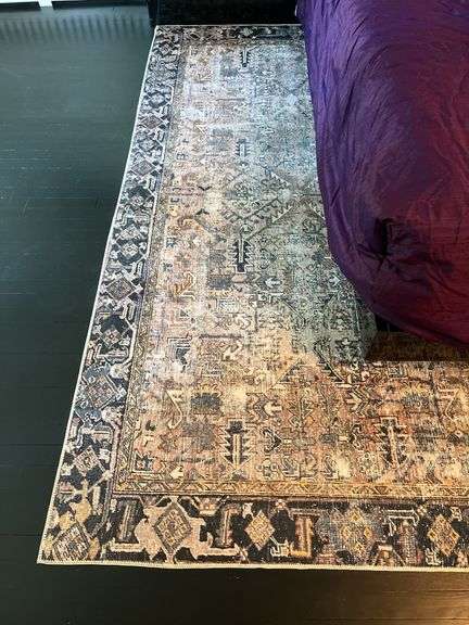 Jules polyester area rug image