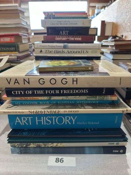 Art books, famous artists and educational