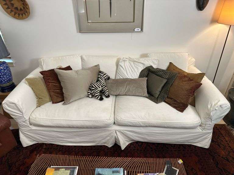 Cisco & The Brothers Slipcovered Sofa