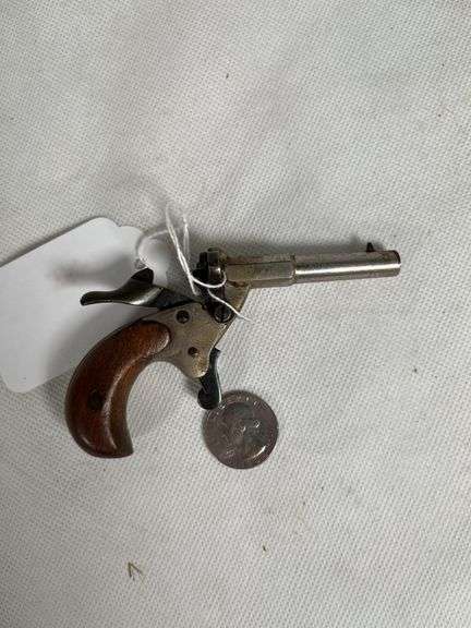 Antique non firing single shot pistol