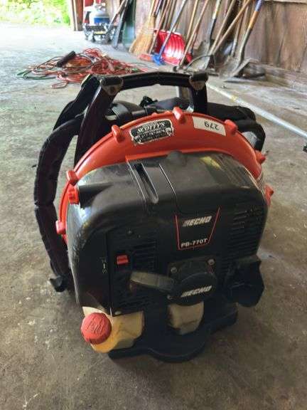 Echo backpack leaf blower PB-770T