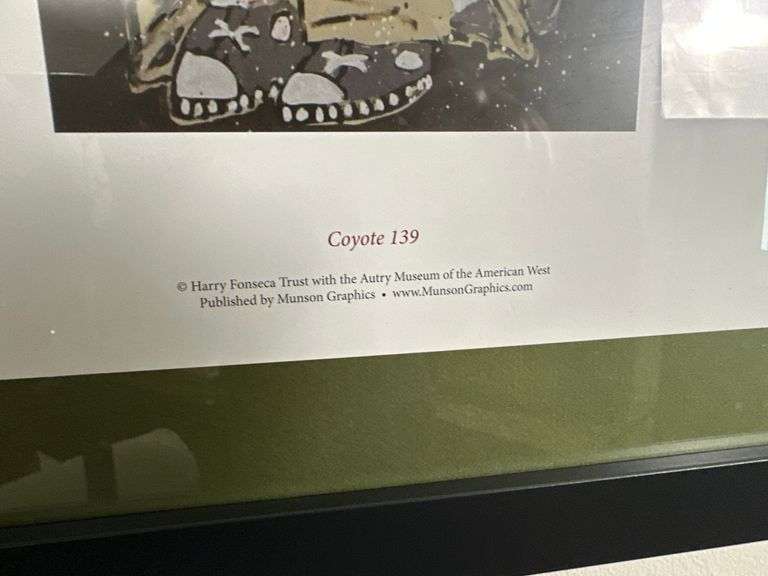Coyote 139 by Harry Fonseca (Published Print) 17 x 20”