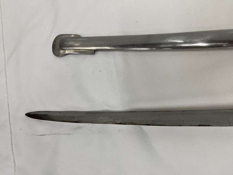 Sword w/ chrome scabbard