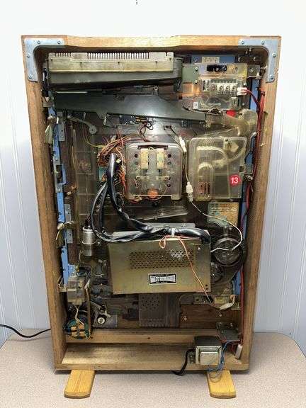 SANKYO Dokkiri Man electronic pinball game - lights up but needs repaired