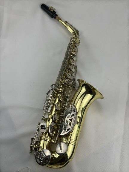 OLDS saxophone with hard case, Leblanc clarinet in hard case