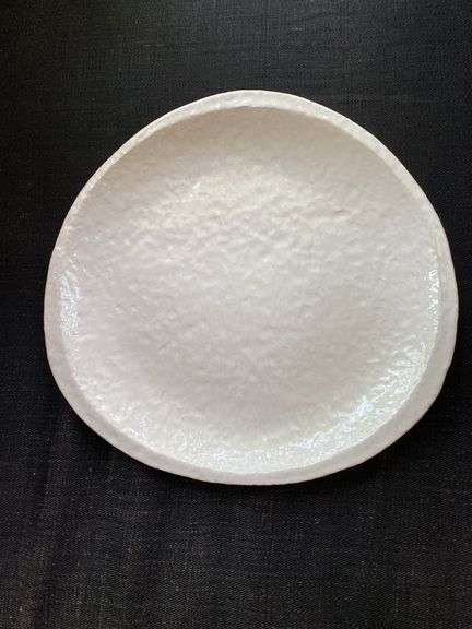 Ceramic dishes by Casa mia, Fortunata Italy, 2 different finishes