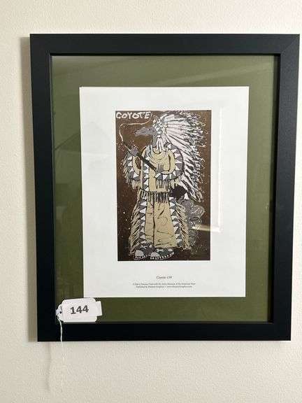 Coyote 139 by Harry Fonseca (Published Print) 17 x 20”