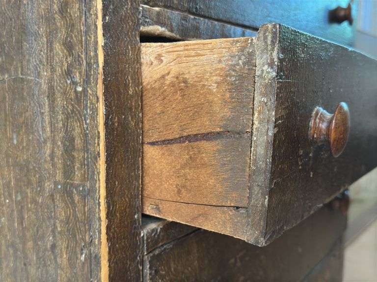 Primitive Four-Drawer Chest 24”x28”x11”