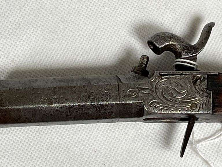 Large bore black powder pistol