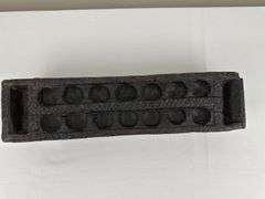 Antique African Carved Wood Mancala Game Board