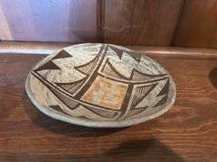 6” Native American bowl and 4” vase (has small chip)