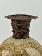 Studio Pottery Vase by K. Freeman