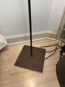 Minimalist Floor Lamp with Drum Shade with floor dimmer