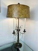 Pair of Vintage 39” Stiffel 3 bulb lamps