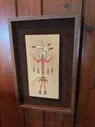 Navajo sand painting 12” x 18”
