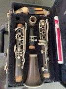 OLDS saxophone with hard case, Leblanc clarinet in hard case