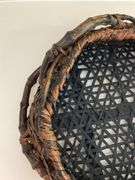 4 Japanese Ikebana baskets, various designs and weaves