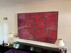 Large oil on canvas artwork