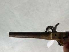 Muzzle Loading brass & steel pistol
