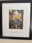 Coyote 19 matted print. 17 x 20”