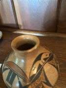 6” Native American bowl and 4” vase (has small chip)