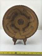 Native American Coiled Basket Tray
