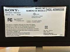 Sony 40” TV