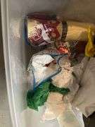 7 boxes of Christmas items. In basement