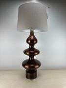 Sculptural Bronze Modern Table Lamp
