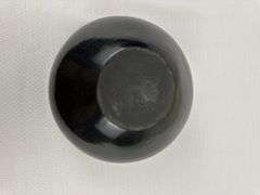 Signed Maria Martinez Blackware Pottery Bowl