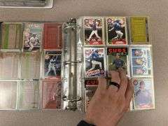 3 Binders of Baseball, Basketball, and football collector cards