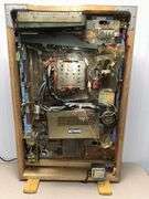 SANKYO Dokkiri Man electronic pinball game - lights up but needs repaired