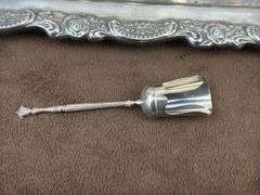 Oneida silver plated tea service set on 24.5” by 13.5” double handled tray