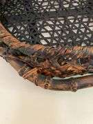 4 Japanese Ikebana baskets, various designs and weaves