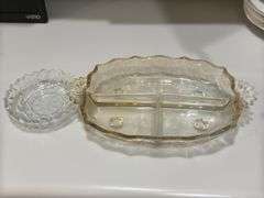 Glass vases and bottles, coffee filters, coffee, tea